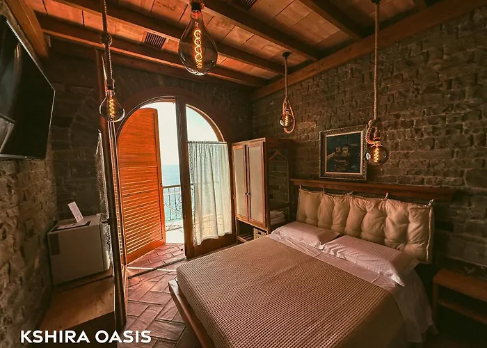 Kshira Oasis - Boutique With Private Beachfront With & Restaurant Apartman Qeparo